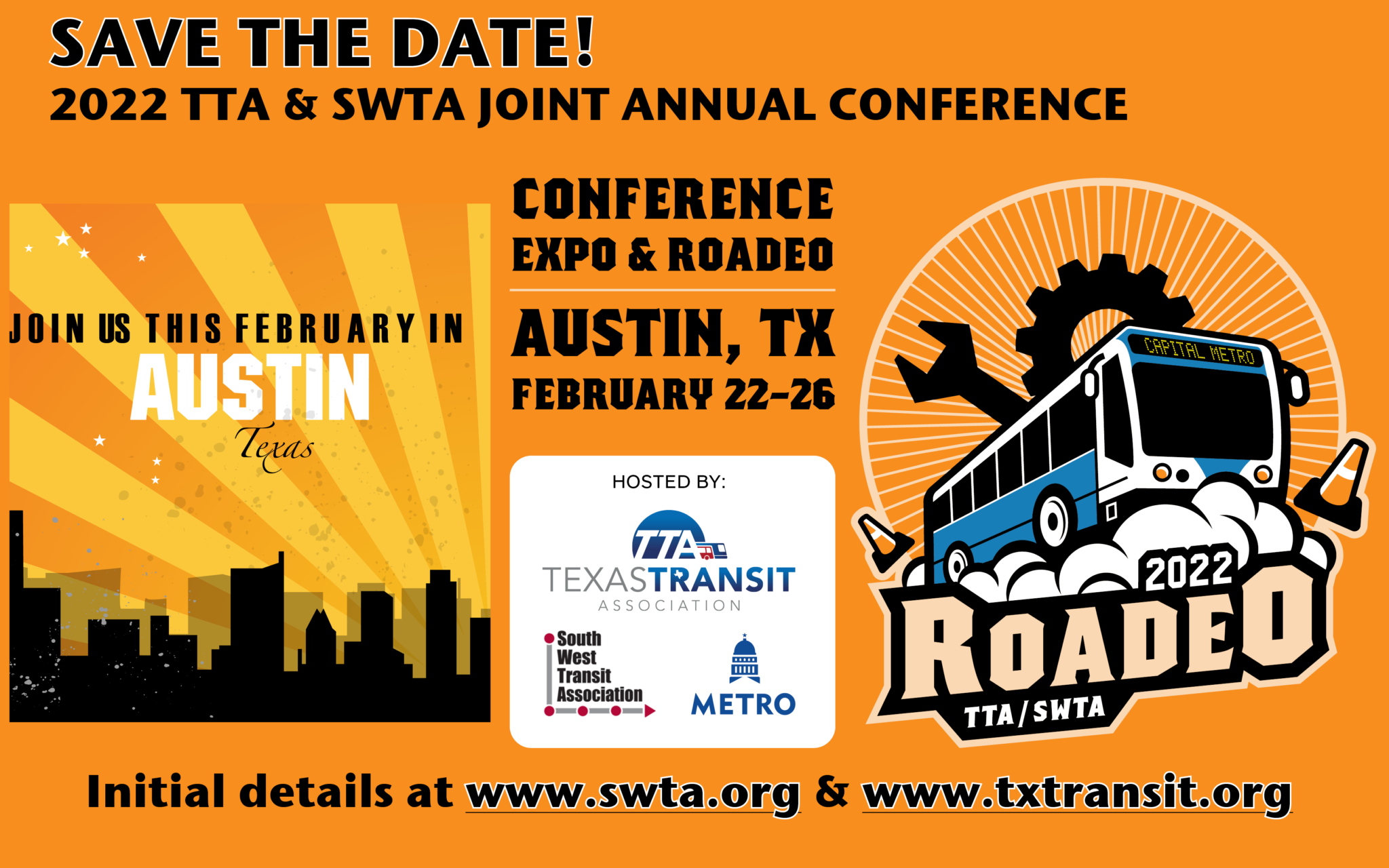 2022 SWTA/TTA Joint Annual Conference, Expo & State Roadeo Texas